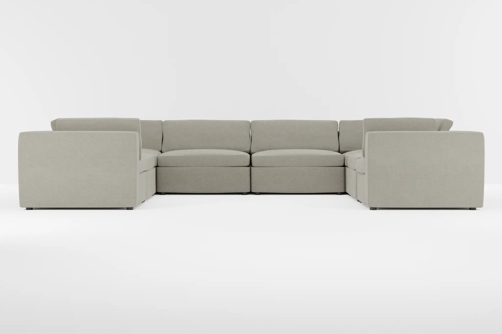 Destin Elite Gray Fabric 8-piece Modular Sectional Destin Elite Gray Fabric 8-piece Modular Sectional