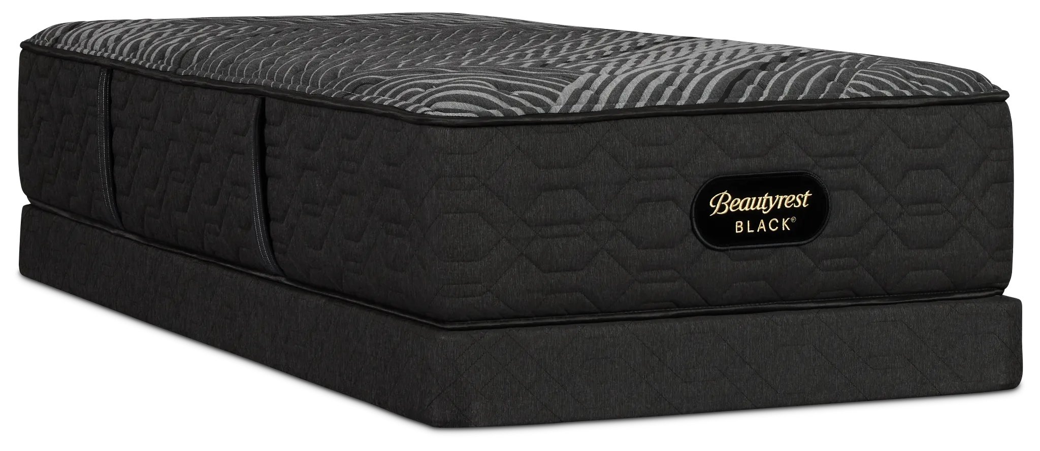 Beautyrest Black Series One Extra Firm Low-profile Mattress Set