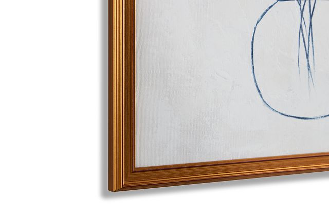 Avianna Blue Canvas Wall Art