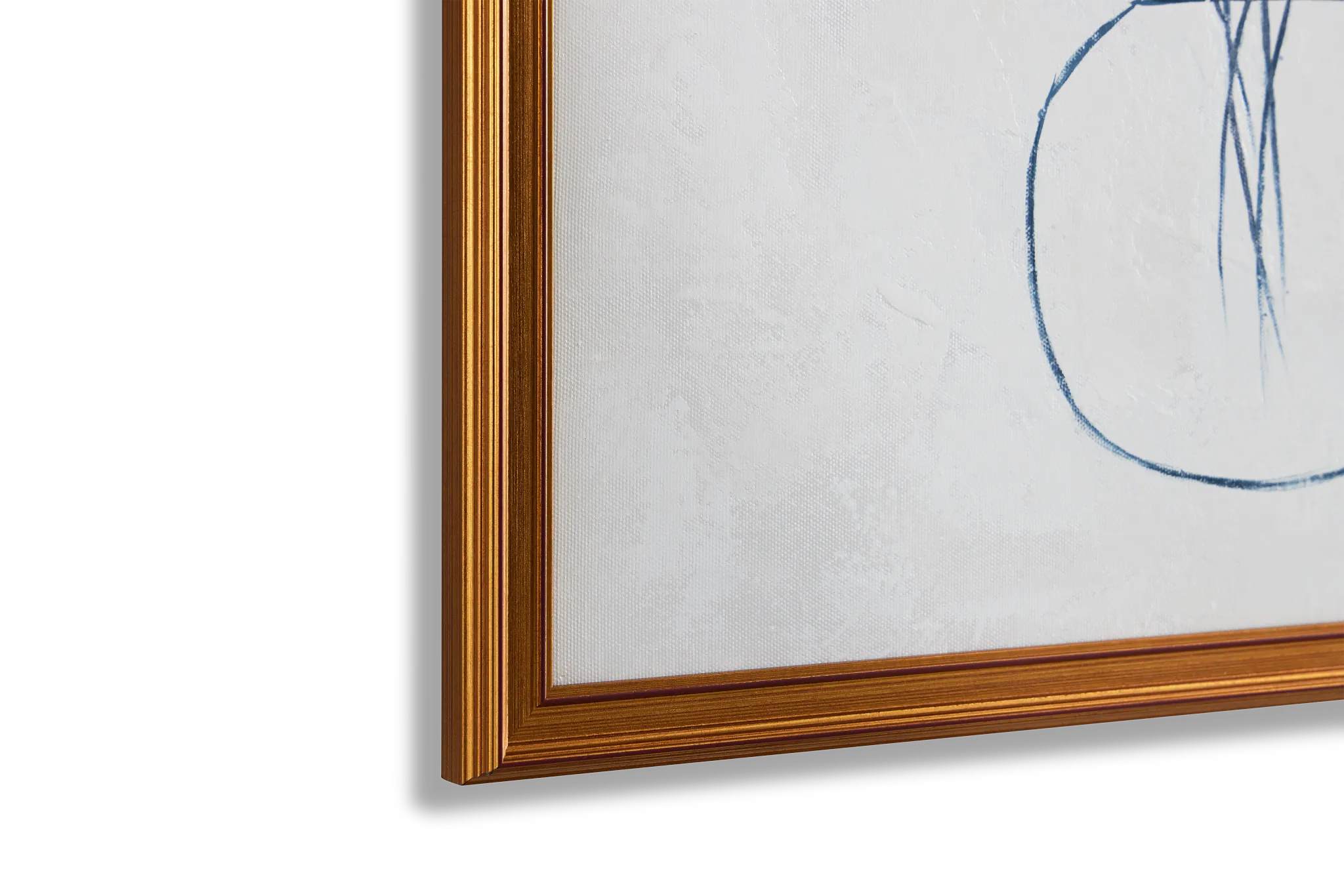 Avianna Blue Canvas Wall Art