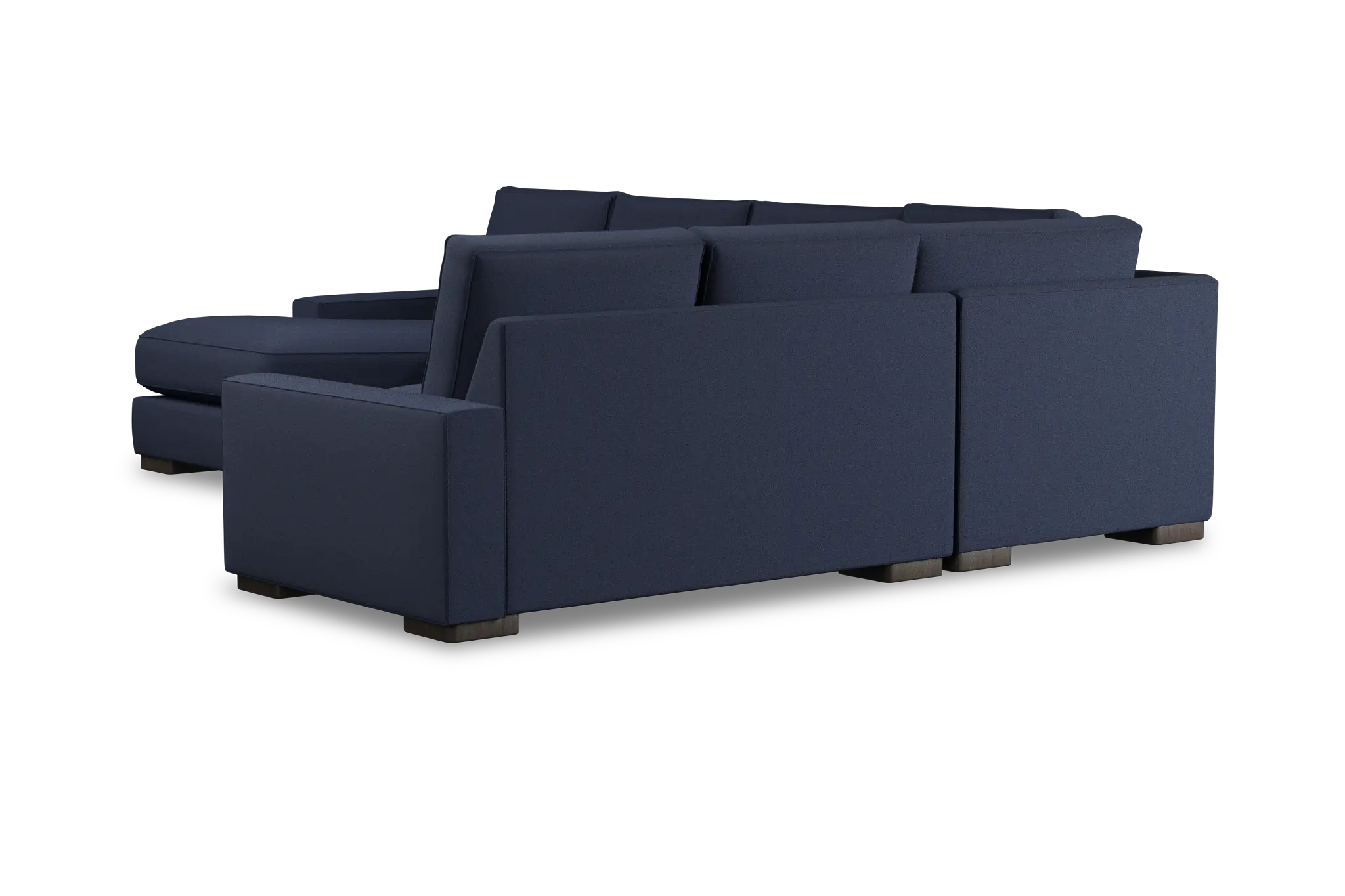 Edgewater Peyton Dark Blue Medium Left Chaise Sectional Edgewater Peyton Dark Blue Medium Left Chaise Sectional