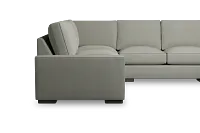 Edgewater Delray Pewter Medium Right Chaise Sectional