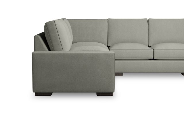 Edgewater Delray Pewter Medium Right Chaise Sectional