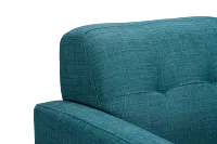 Raya Dark Teal Fabric Chair