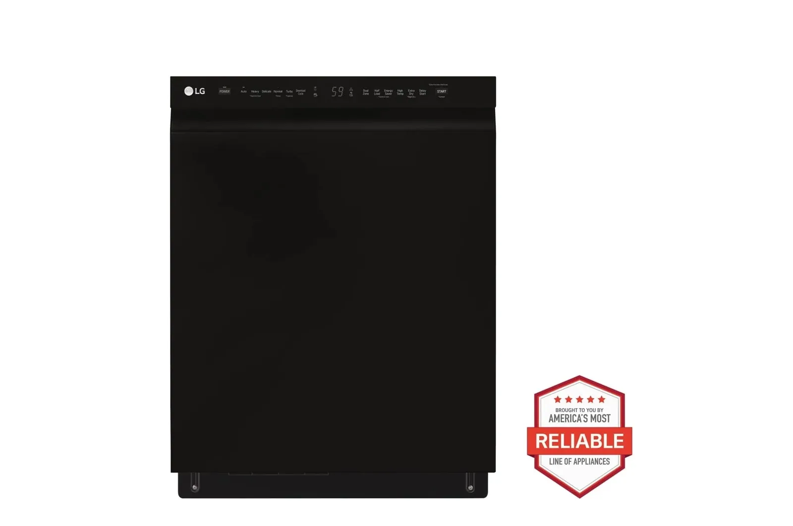 Lg 4542 Series Black Built In Dishwasher