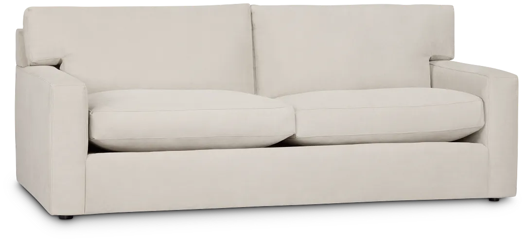 Hudson Gray Fabric Sofa