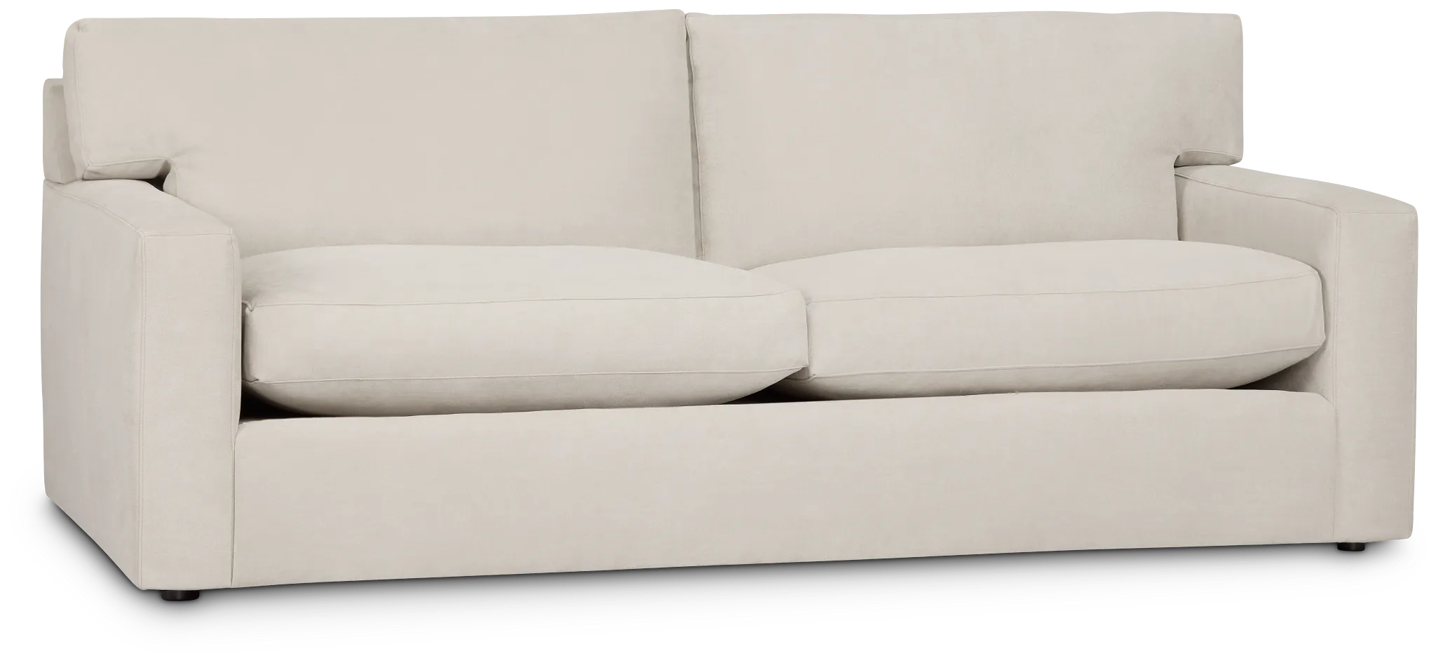 Hudson Gray Fabric Sofa