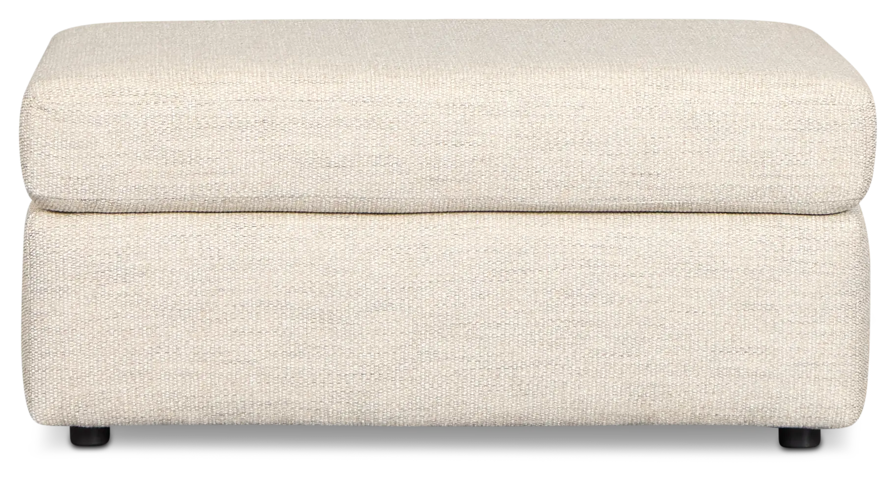 Maxwell Light Gray Fabric Ottoman Maxwell Light Gray Fabric Ottoman