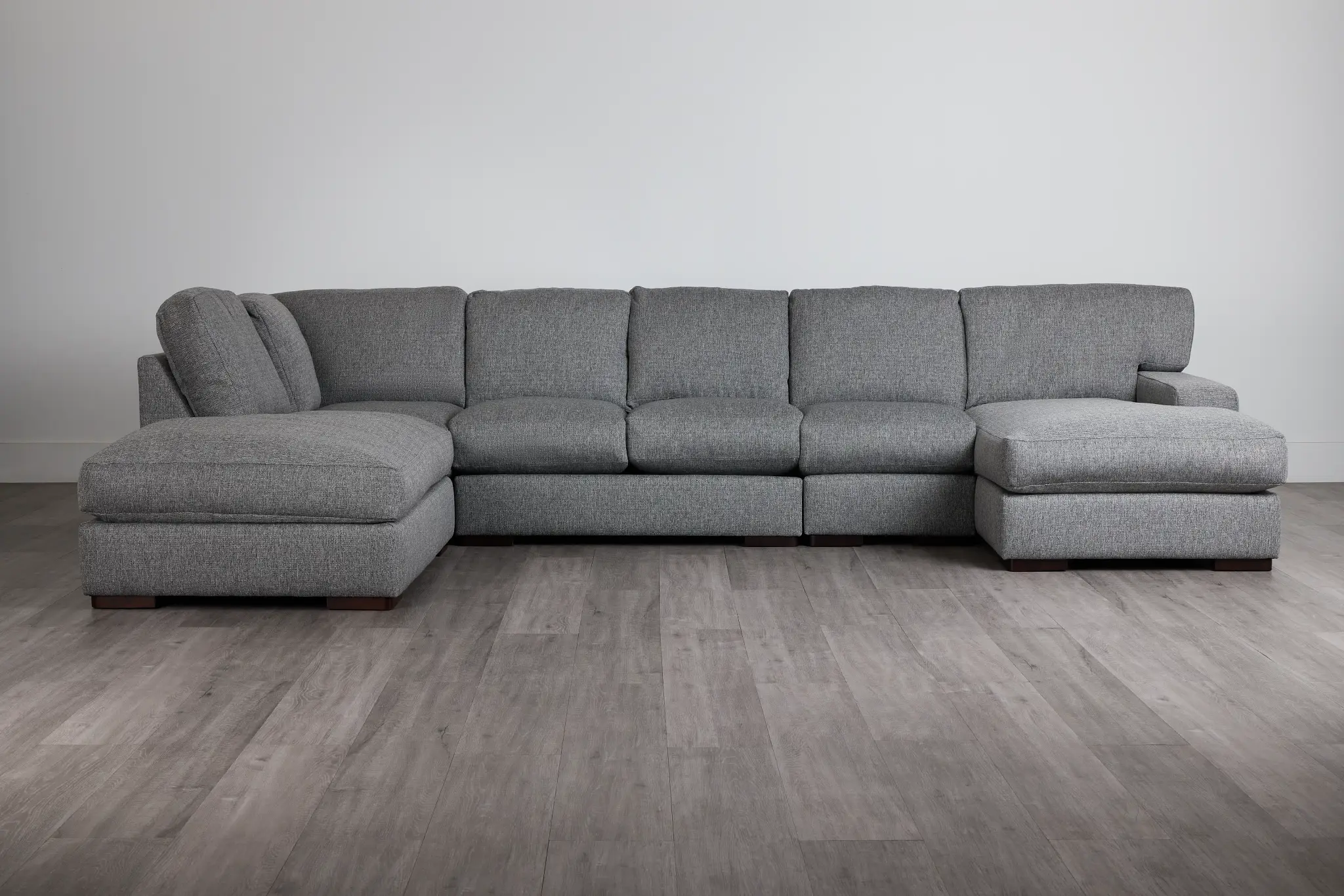 Veronica Dark Gray Down Large Left Bumper Sectional Veronica Dark Gray Down Large Left Bumper Sectional
