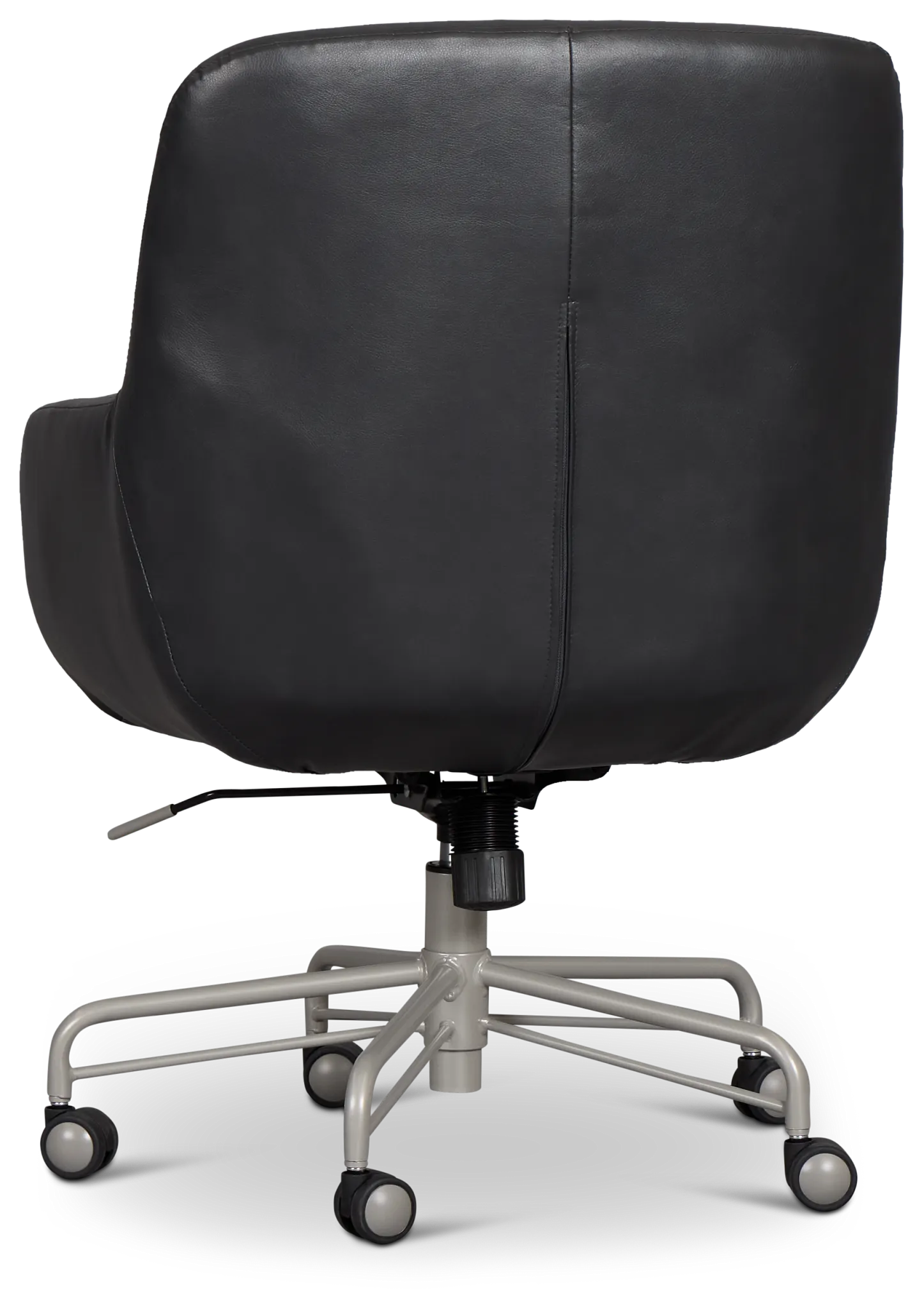 Ophelia Dark Gray Upholstered Desk Chair