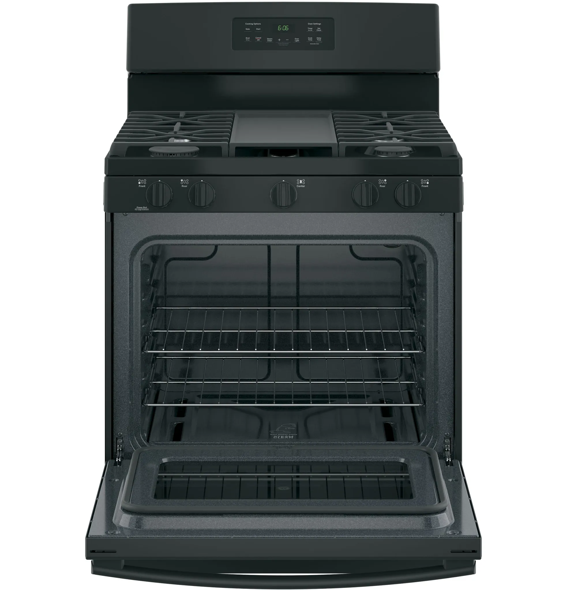Ge 66 Series Black 30" Gas Range