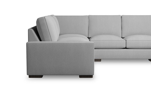 Edgewater Delray Light Gray Medium Right Chaise Sectional