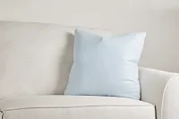 Zeke Light Blue 20" Accent Pillow