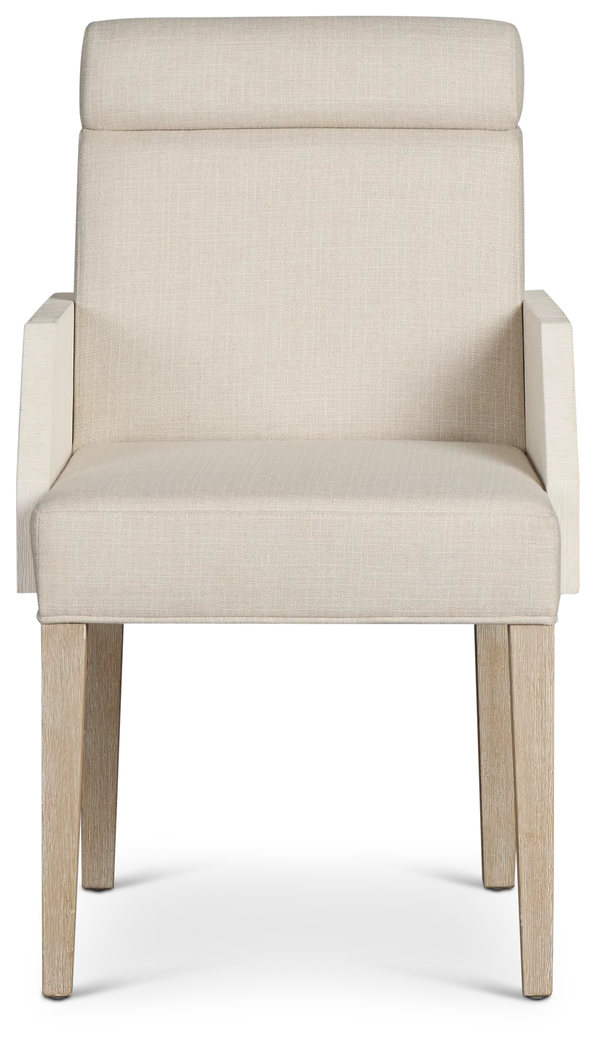 Miramar Light Tone Upholstered Arm Chair