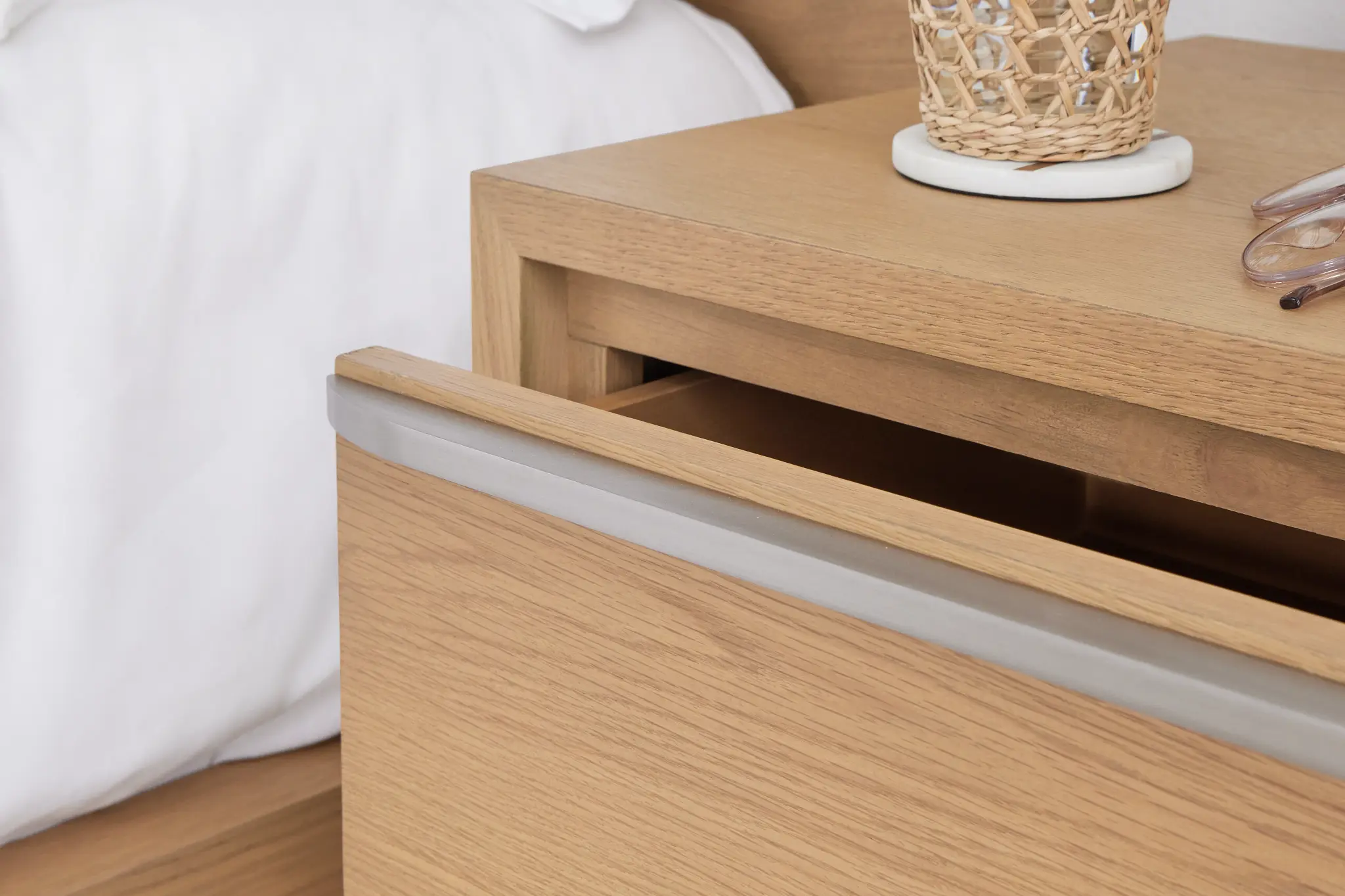 Haven Light Tone 2-drawer Nightstand Haven Light Tone 2-drawer Nightstand