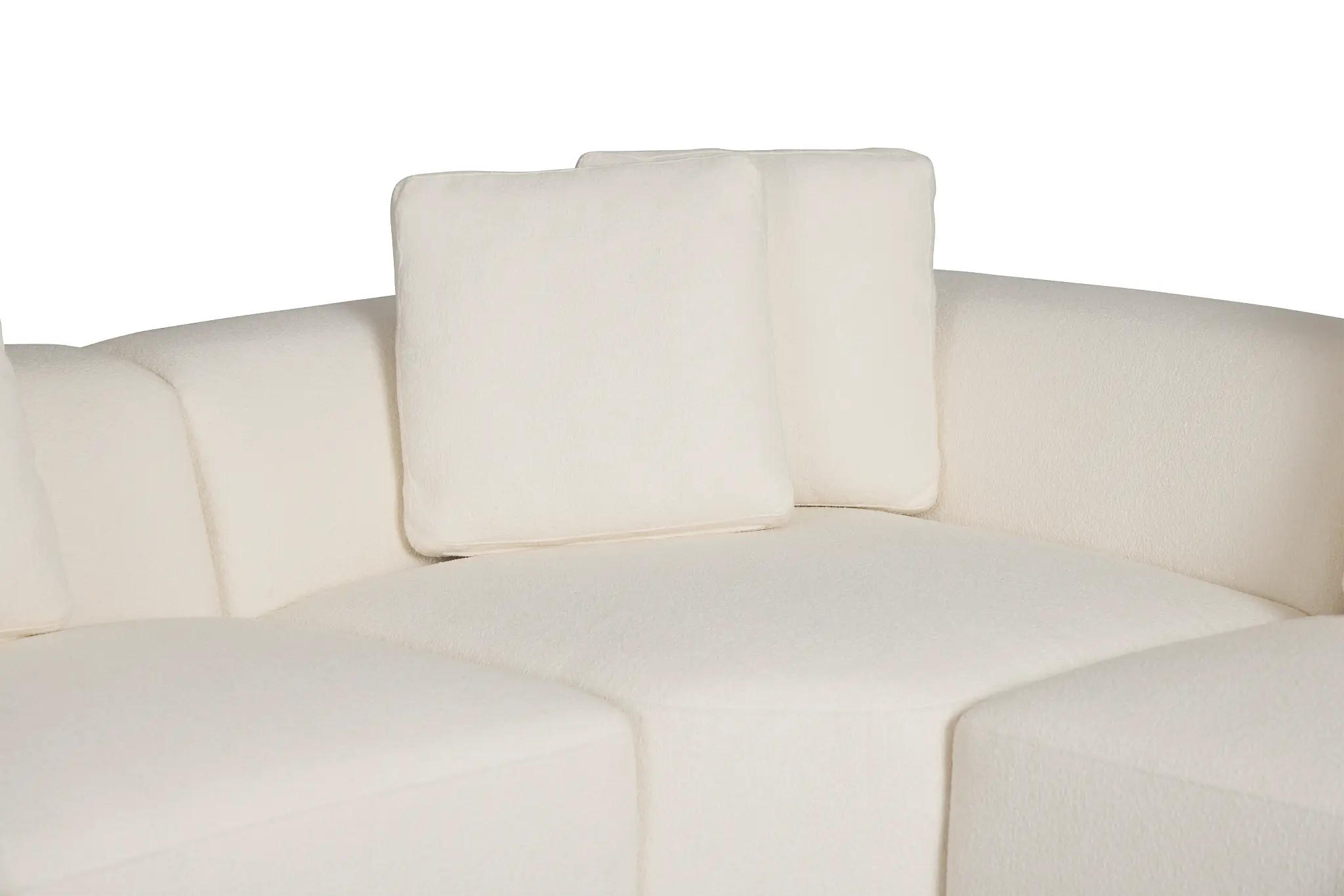 Catalina White Fabric Medium Left Chaise Sectional Catalina White Fabric Medium Left Chaise Sectional
