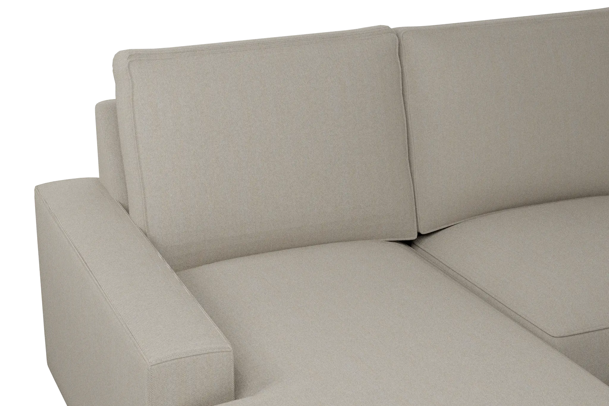 Edgewater Peyton Beige Medium Left Chaise Sectional Edgewater Peyton Beige Medium Left Chaise Sectional