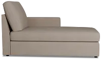 Citymod Beige Fabric Right Chaise