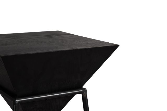 Roxy Black Accent Table