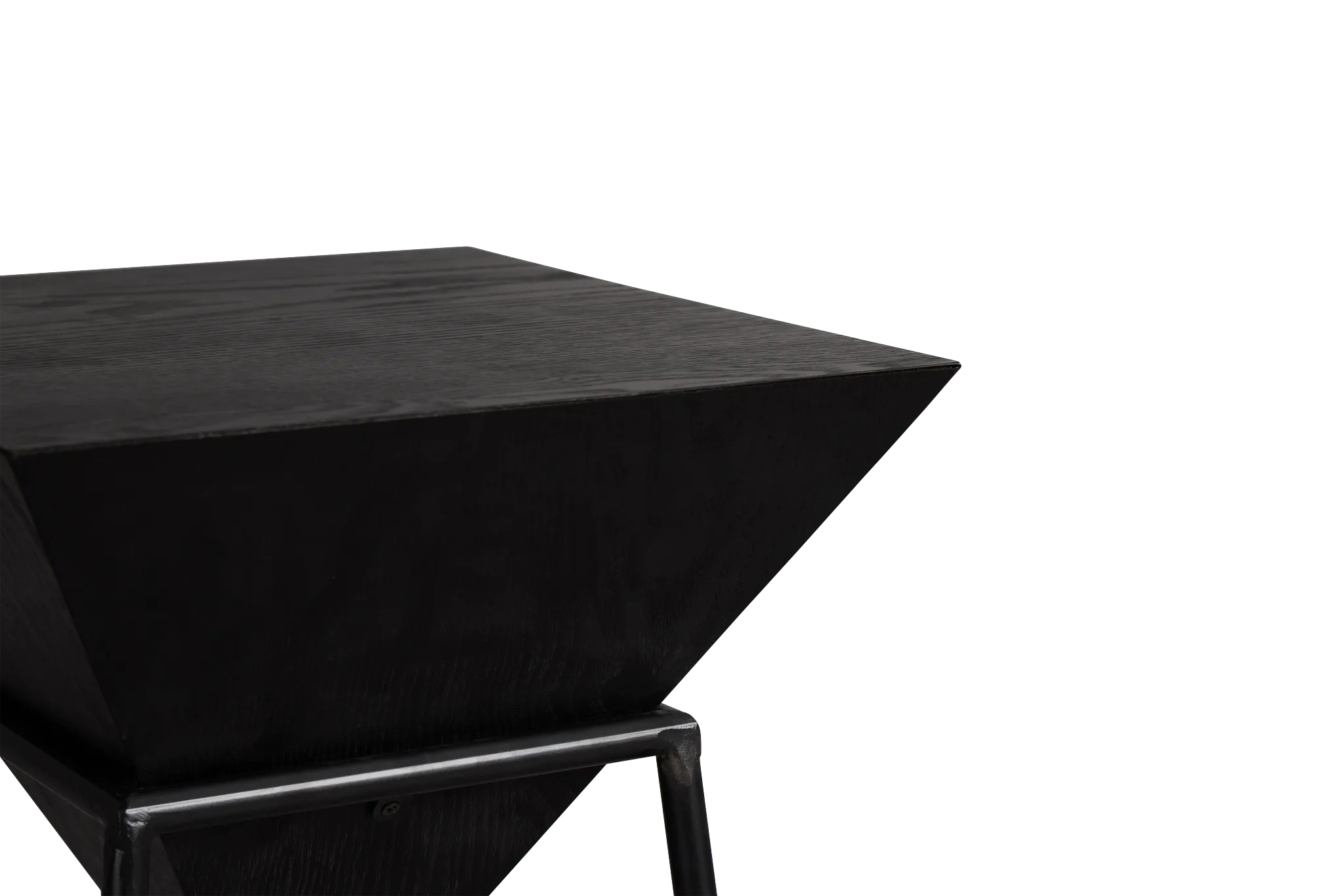 Roxy Black Accent Table
