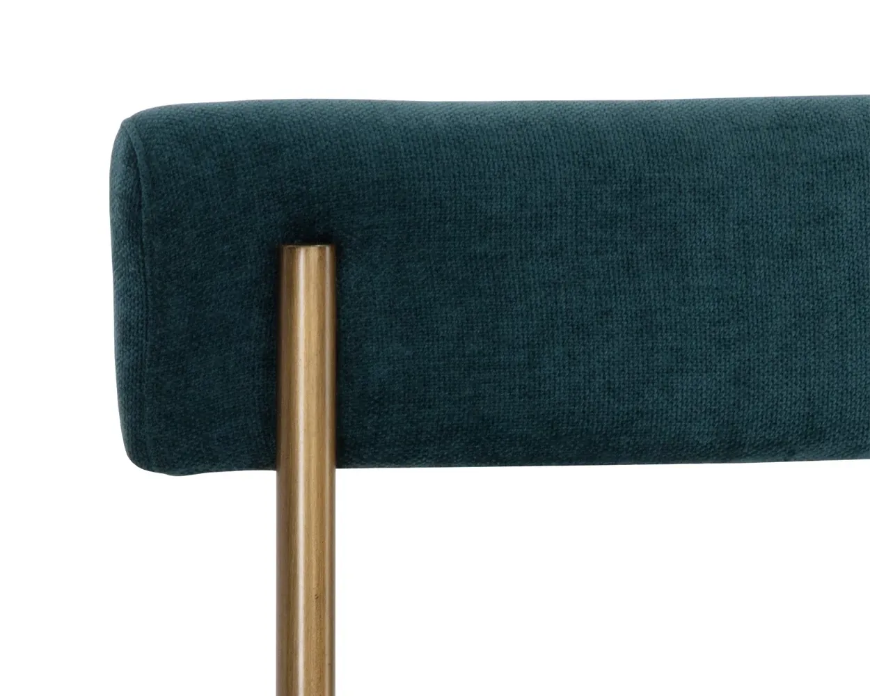 Mabel Dark Teal Upholstered Side Chair