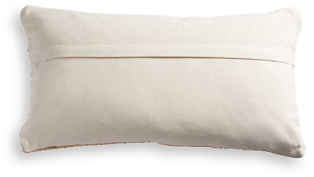 Johvia Ivory Lumbar Accent Pillow