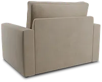 Siesta Peyton Beige Fabric Memory Foam Sleeper