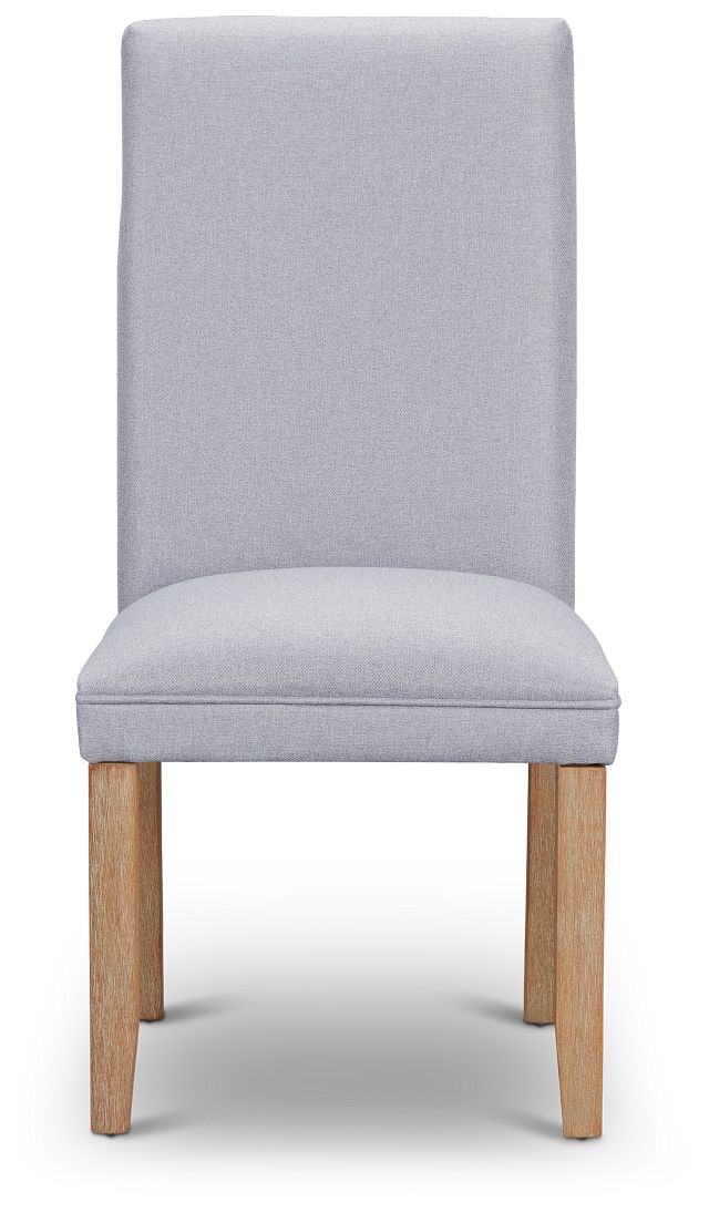 Dublin Light Gray Light Tone Upholstered Side Chair