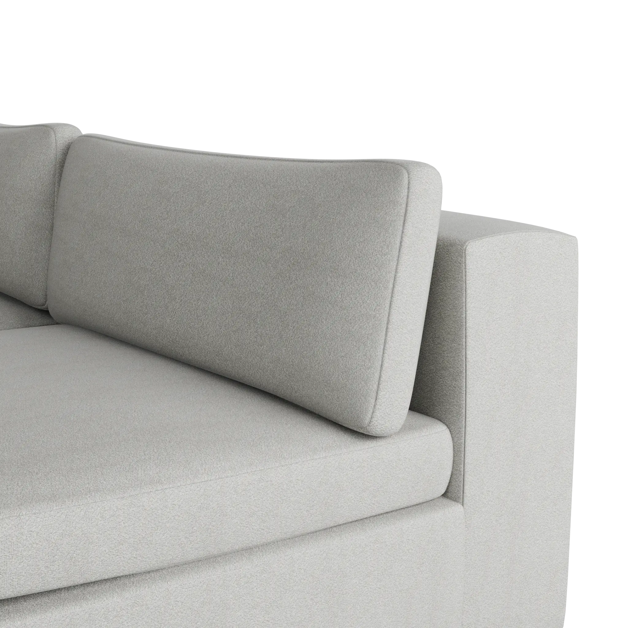 Destin Sutton Gray Fabric 6-piece Pit Sectional Destin Sutton Gray Fabric 6-piece Pit Sectional