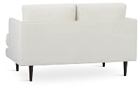 Easton Light Beige Fabric Loveseat