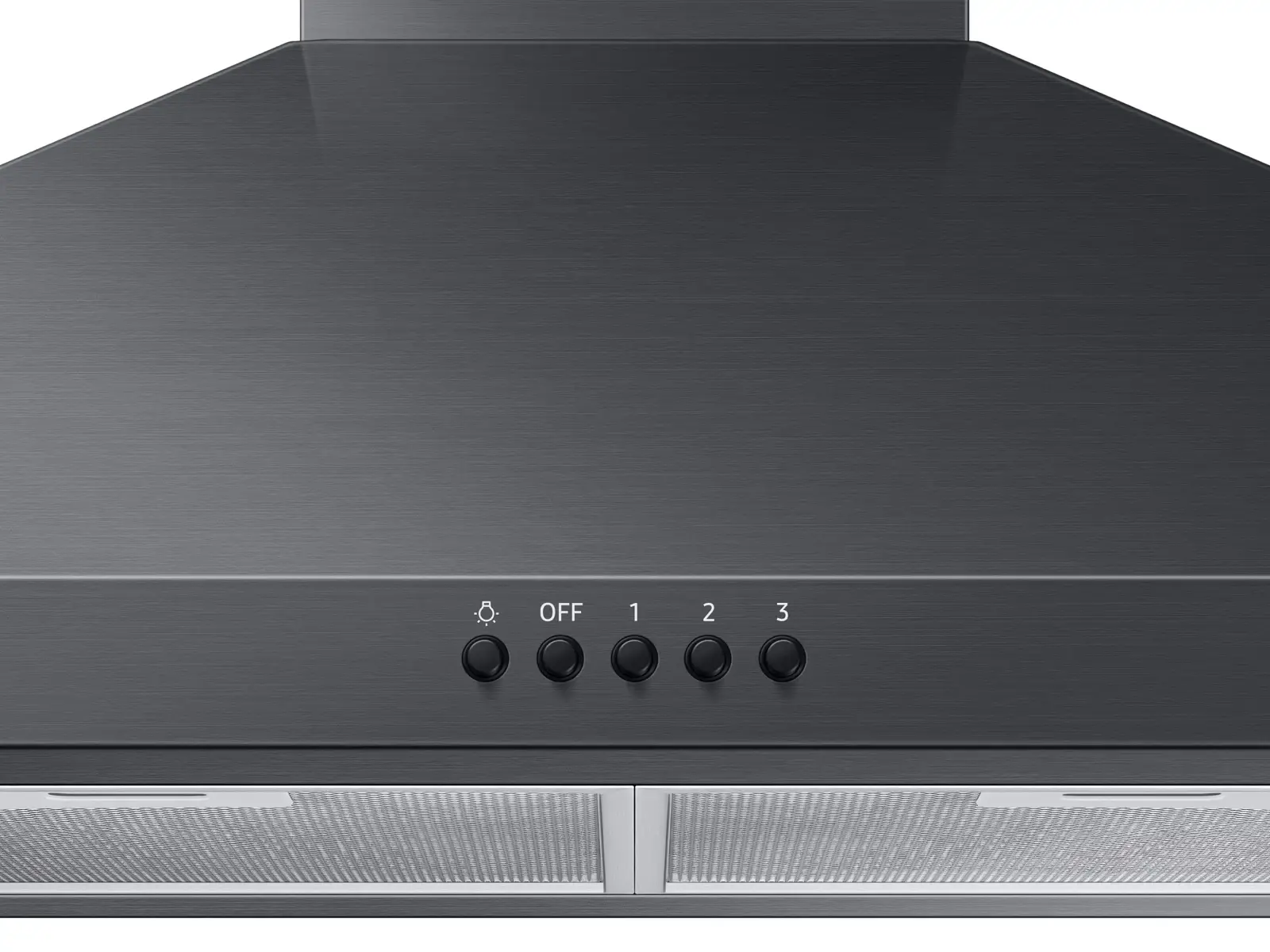 Samsung 5000 Series Black 30" Wall Mount Canopy Hood Samsung 5000 Series Black 30" Wall Mount Canopy Hood