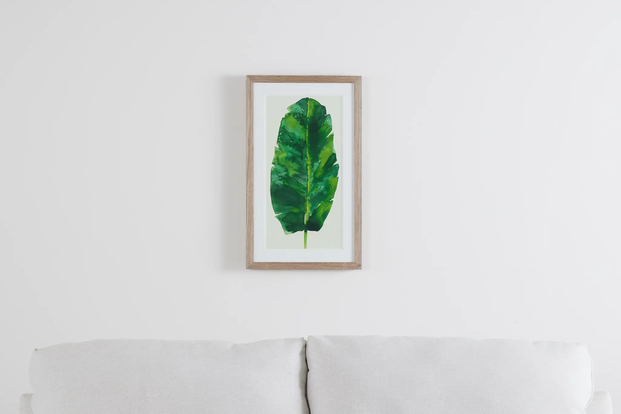 Leaf Green Framed Wall Art Leaf Green Framed Wall Art
