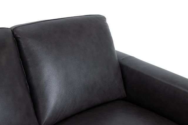 Lane Dark Gray Lthr/vinyl Sofa