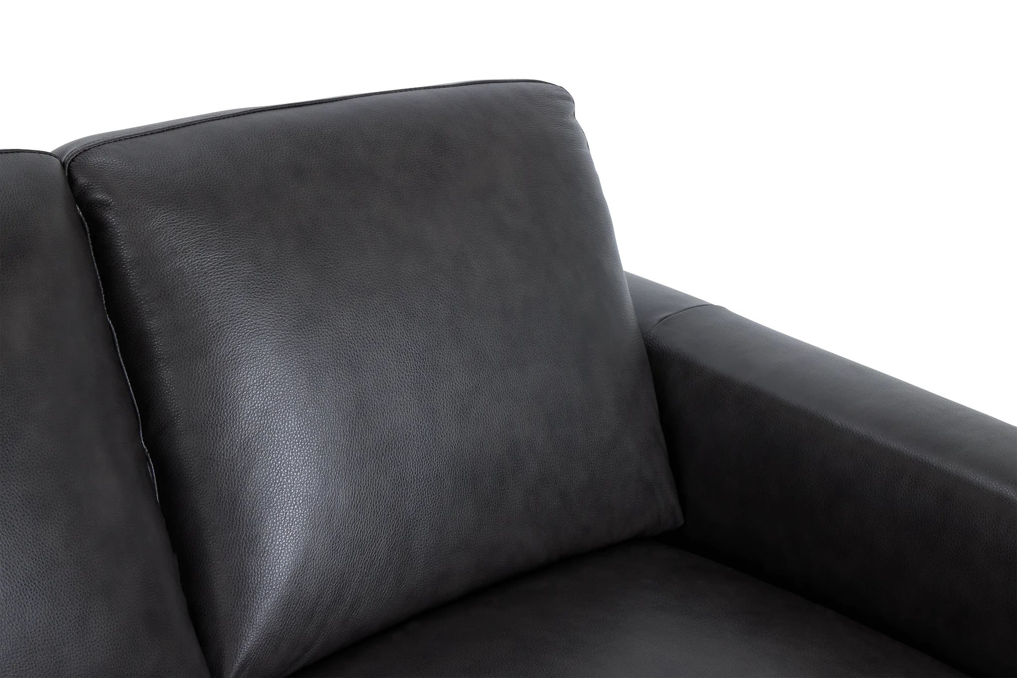 Lane Dark Gray Lthr/vinyl Sofa