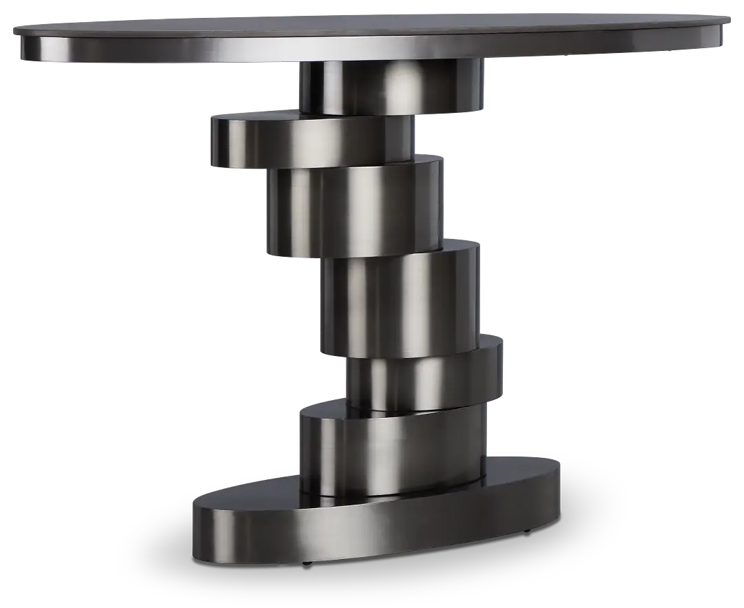 Ambrose Black Glass Console Table Ambrose Black Glass Console Table