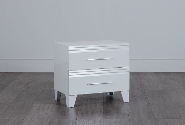 Midtown White Nightstand