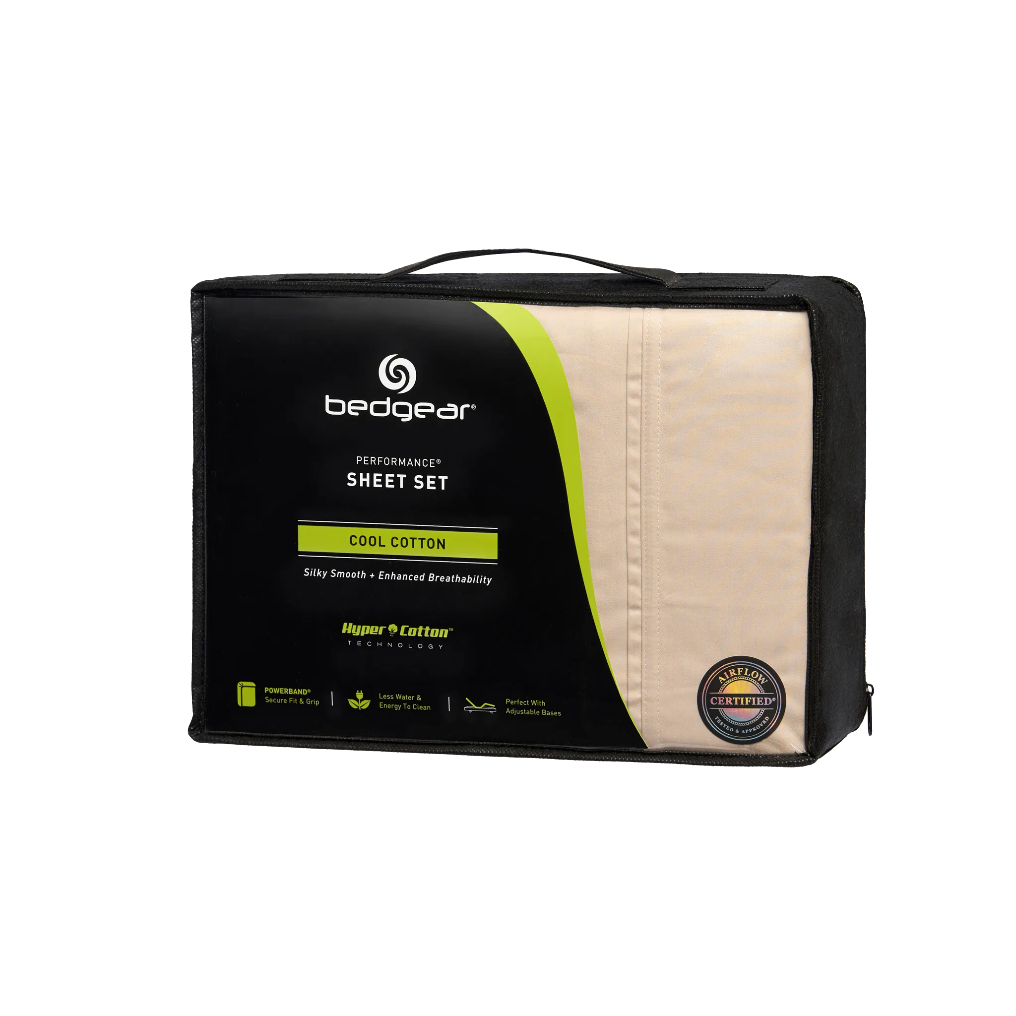 Hyper Cotton Beige Sheets