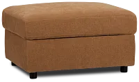 Addie Brown Fabric Storage Ottoman