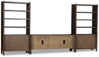 Santorini Dark Tone 71" Entertainment Wall