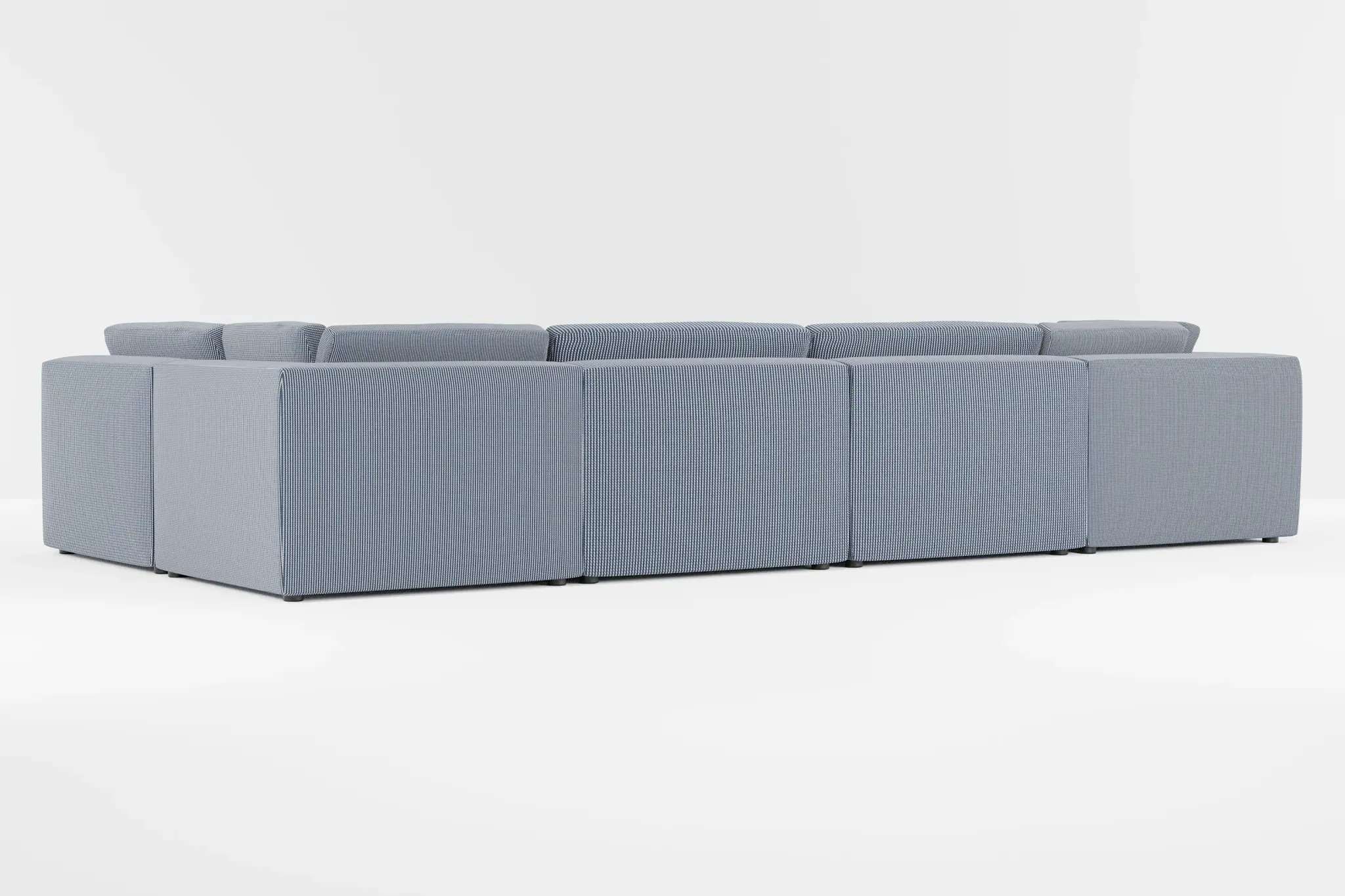 Destin Lucy Navy Fabric 8-piece Pit Sectional Destin Lucy Navy Fabric 8-piece Pit Sectional