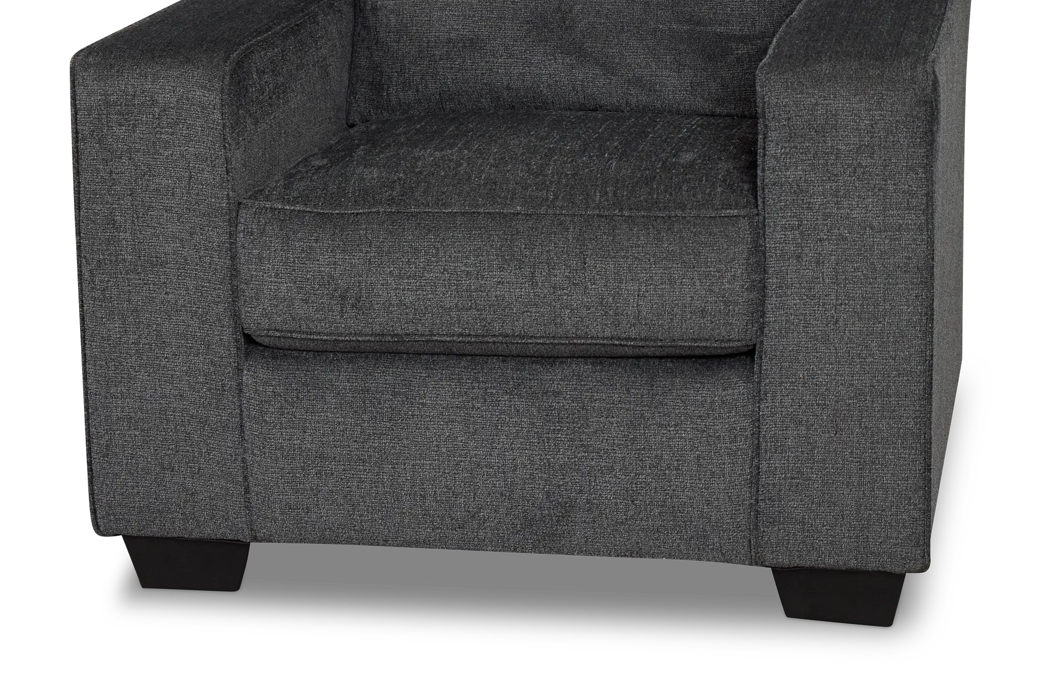 Altari Dark Gray Micro Chair Altari Dark Gray Micro Chair