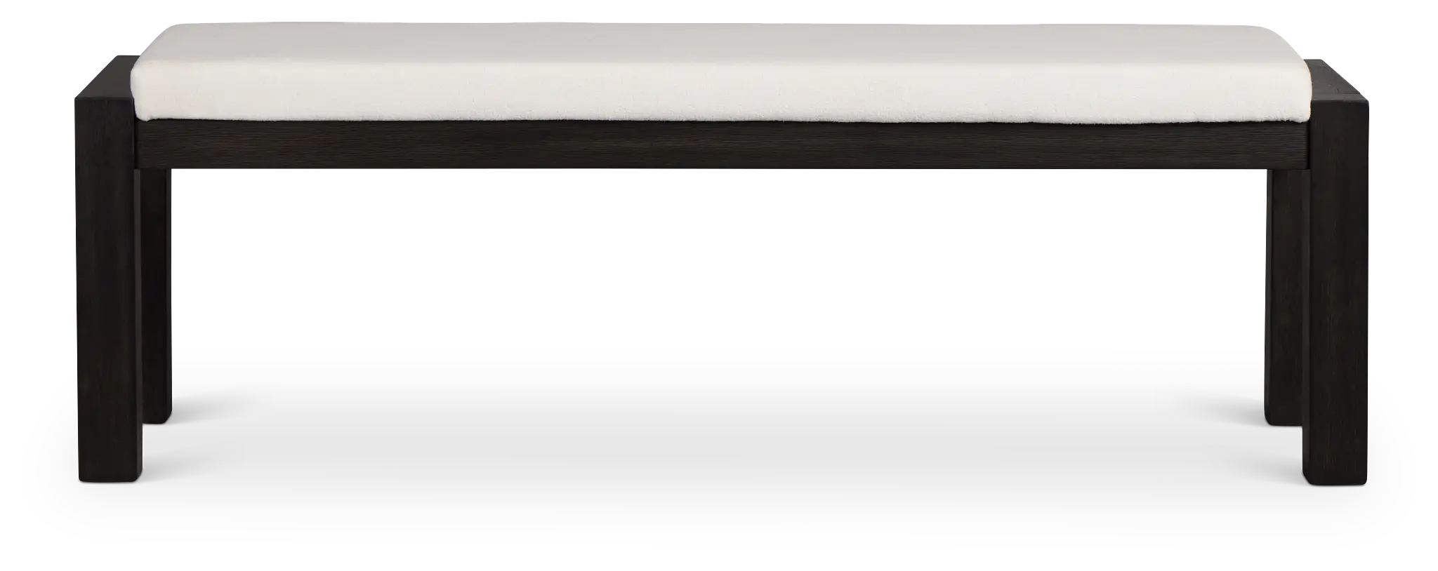 Jackson White Upholstered Dining Bench Jackson White Upholstered Dining Bench
