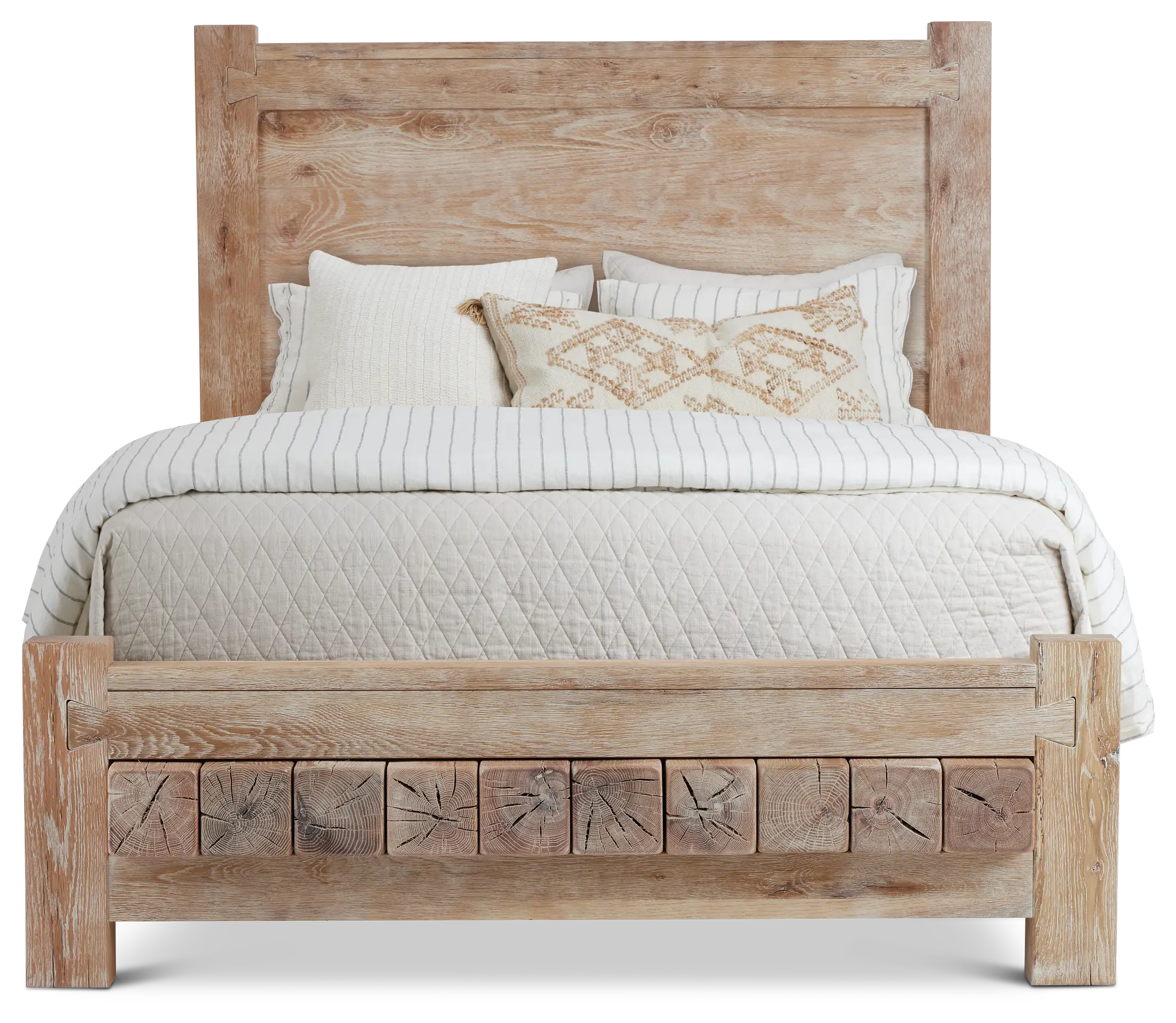 Salt Lake Light Tone Platform Bed Salt Lake Light Tone Platform Bed