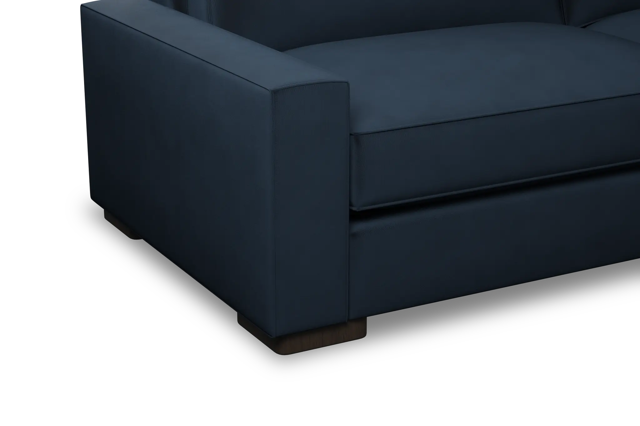 Edgewater Joya Dark Blue 96" Sofa W/ 2 Cushions Edgewater Joya Dark Blue 96" Sofa W/ 2 Cushions