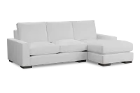 Edgewater Peyton White Right Chaise Sectional