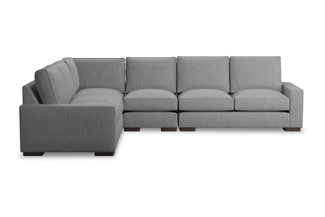 Edgewater Revenue Gray Medium Two-arm Sectional