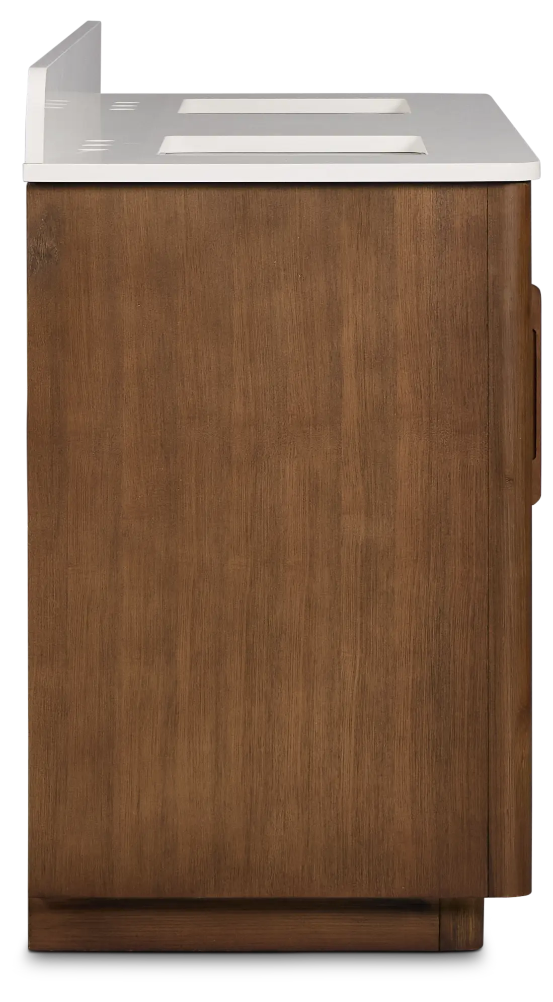 Pacific Mid Tone 72" Double Bathroom Vanity Pacific Mid Tone 72" Double Bathroom Vanity