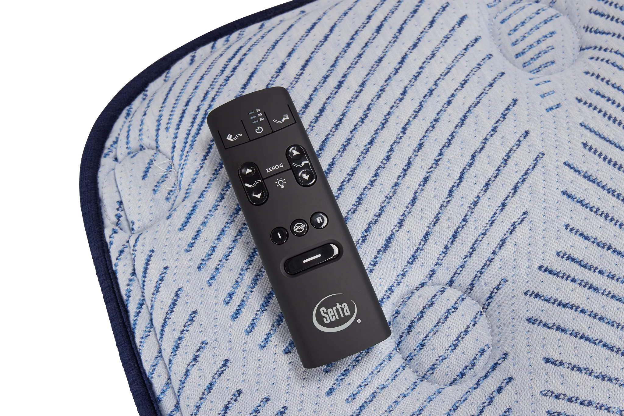 Serta Perfect Sleeper Blue Lagoon Nights Plush Motion Perfect 4 Adjustable Base Set