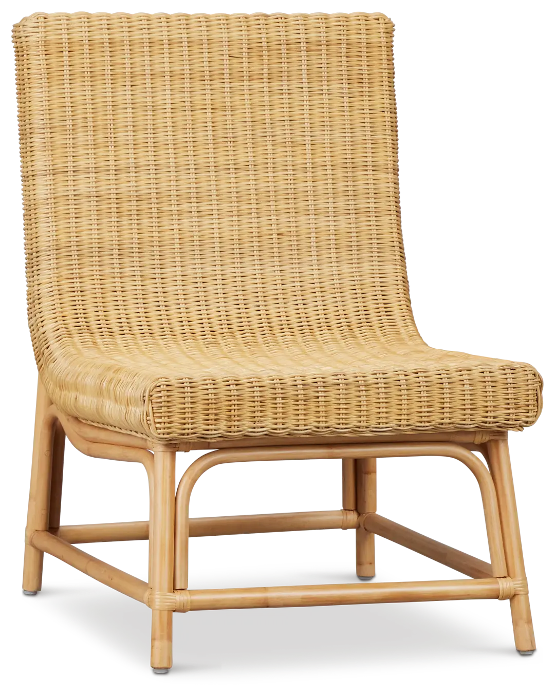 Cozis Light Tone Woven Accent Chair Cozis Light Tone Woven Accent Chair