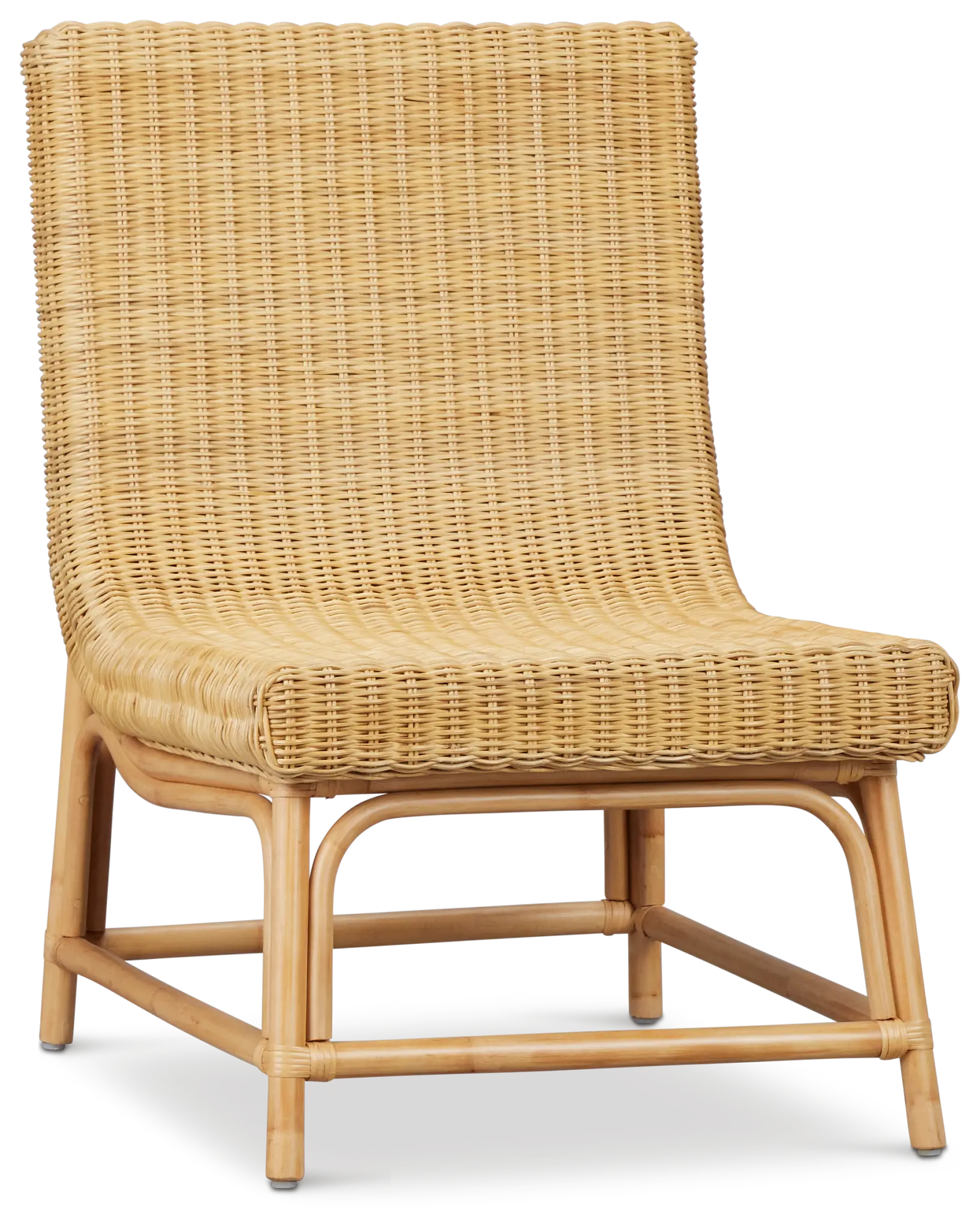 Cozis Light Tone Woven Accent Chair Cozis Light Tone Woven Accent Chair